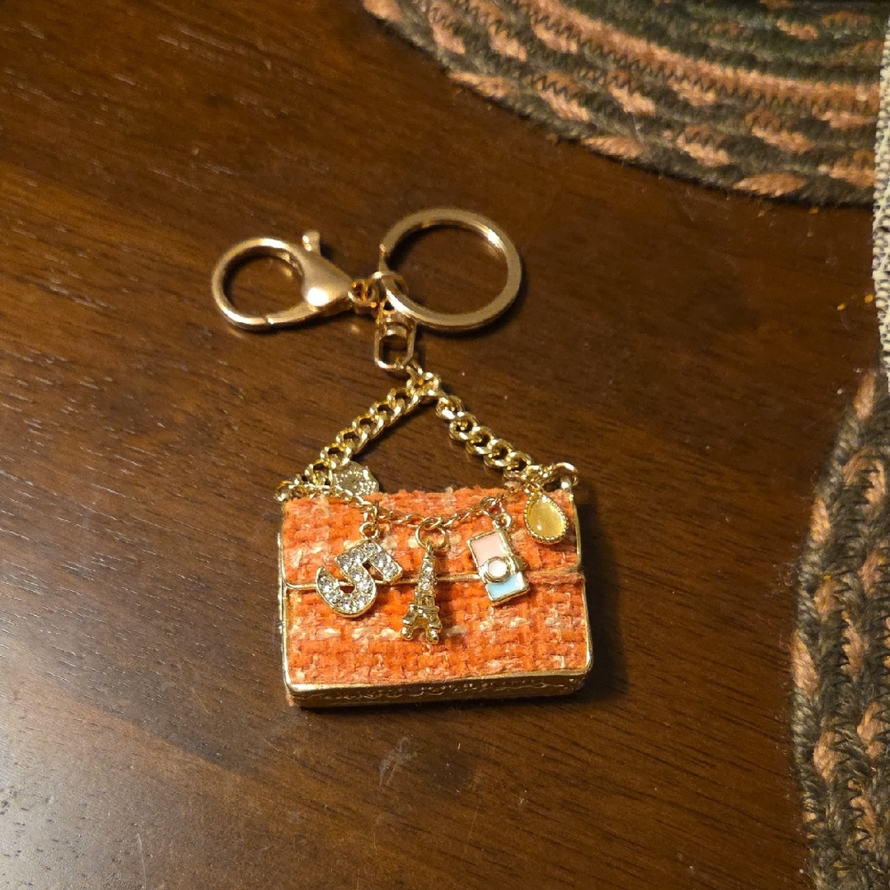 Elegant Bag Charm Or Key Holder Gorgeous !!